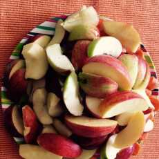 Przepis na Jak wycisnąć brownie z jabłka