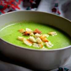 Przepis na Zupa krem ze świeżych brokułów