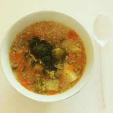 Przepis na Zupa - sycylijski brokuł i quinoa