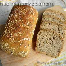 Przepis na Chleb mieszany z ziarnami
