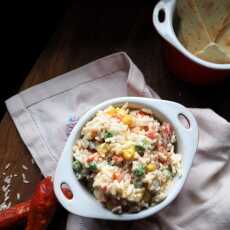 Przepis na Sałarka ryżowa z mixem warzyw