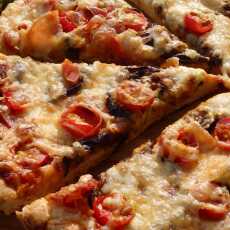 Przepis na Pizza z grillowanym bakłażanem
