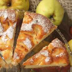 Przepis na Jabłecznik dla zapracowanych czyli Ciasto z jabłkami mierzone szklankami :)