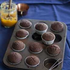 Przepis na Muffinki czekoladowo-dyniowe 