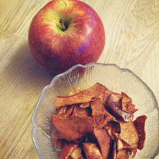 Przepis na Chipsy ze skórki jabłka