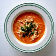 Przepis na Zupa pomidorowa z podsmażanym koncentratem