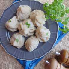 Przepis na Gruzińskie pierogi z mięsem - CHINKALI.