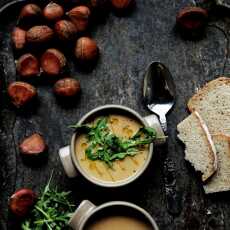 Przepis na Zupa krem z kasztanów