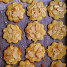 Przepis na Cytrynowe ciasteczka z migdałami / Lemon Almond Cookies