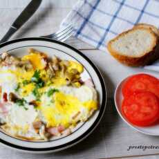 Przepis na Omlet pikantny na śniadanie