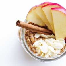 Przepis na Autumn apple & cranberry oatmeal