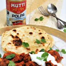 Przepis na Kurczak po indyjsku z chlebkiem chapati (butter chicken)