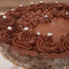 Przepis na Mocno czekoladowa tarta 