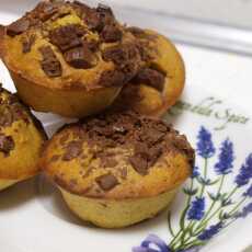 Przepis na Muffinki dyniowe z czekoladą