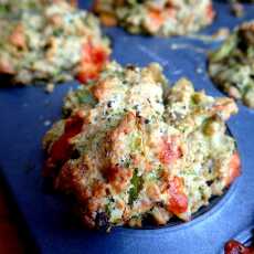Przepis na Muffiny warzywne – pyszny warzywny dodatek do obiadu
