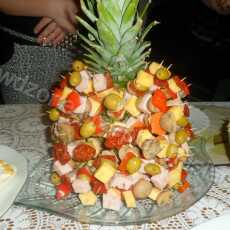 Przepis na Koreczki w ananasie