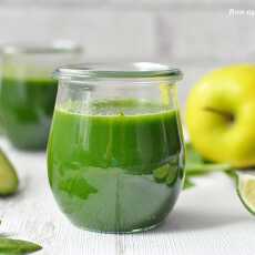 Przepis na Zdrowie w jednej szklance - sok Zielony Smok