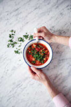 Przepis na Warzywne chili z ciecierzycą