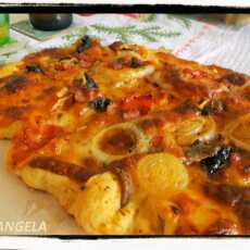 Przepis na Pizza pieczona na kamieniu - Stone Baked Pizza Recipe - Pizza cotta su pietra refrattaria