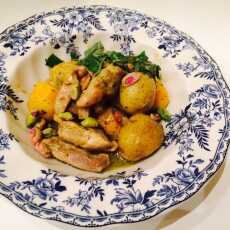Przepis na Rozgrzewające curry z batatami i ziemniaczkami