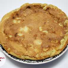 Przepis na Amarantusowy omlet z jabłkiem 