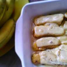 Przepis na Rozpustne śniadanie - banany w pieluchach