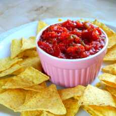 Przepis na Sylwestrowe przekąski - salsa pomidorowa