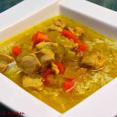 Przepis na Drobiowa zupa curry