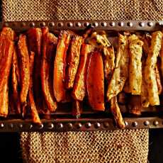 Przepis na Frytki z marchewki i selera