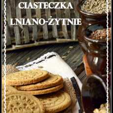 Przepis na Ciasteczka lniano-żytnie