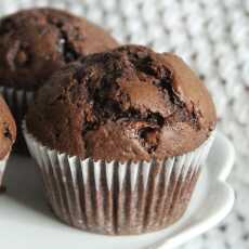 Przepis na Mega czekoladowe muffinki 