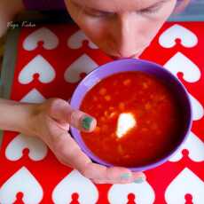 Przepis na Zupa pomidorowa 'meksykańska'