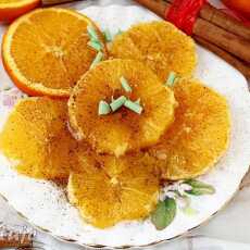 Przepis na Pomarańcze z miodem i cynamonem - deser marokański