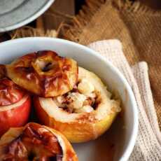 Przepis na Pieczone jabłka z marcepanem
