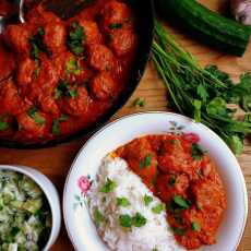 Przepis na Curry z klopsikami / Meatball Curry