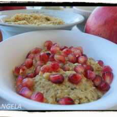 Przepis na Pasta z ciecierzycy i granatów - Chickpea & Pomegranate Purée Recipe - Purea di ceci e melagrana