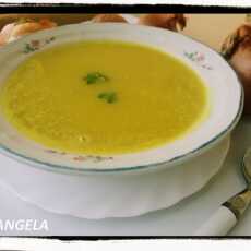 Przepis na Zupa cebulowa (krem) - Creamy Onions Soup - Vellutata di cipolle 