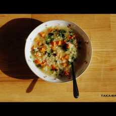 Przepis na Szybka zupa na gwoździu: cebulowo - marchewkowa