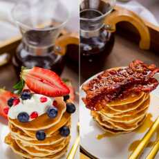 Przepis na Śniadanie Walentynkowe: Bezglutenowe pancakes dla Niej i dla Niego