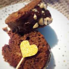 Przepis na Walentynkowe ciasto czekoladowe z orzeszkami ziemnymi
