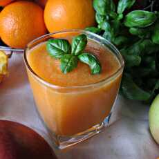 Przepis na Koktajl witaminowy z pomarańczy i marchewki