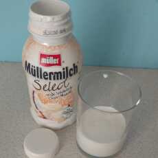 Przepis na Müller, Müllermilch Weisse Schokolade Cocos-Mandel