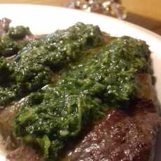 Przepis na Stek z sosem chimichurri