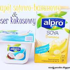 Przepis na Deser sojowy kokosowy oraz napój sojowy bananowy – Alpro