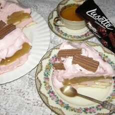 Przepis na Wyborny deser Lusette z sokiem jabłkowym i jogurtem...