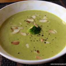 Przepis na Prosta i szybka zupa krem z brokułów