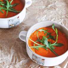 Przepis na Zupa krem z marchewki i czerwonej soczewicy 