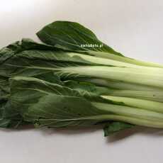 Przepis na Paksoi - Pak Choi, chińska kapusta. Wegetariańskie, wegańskie, bez glutenu. 