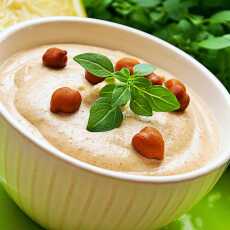 Przepis na Hummus z ciemnej ciecierzycy (Kala Chana Hummus)