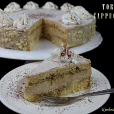 Przepis na Tort CAPPUCCINO,  moja wersja... na czwarte urodziny bloga